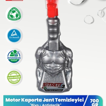 SİTRETT MX Motor & Kaporta & Jant Temizleyici Pro 700 Gr.