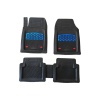 Seat Ibiza 1993 2002 Paspas Derin Havuzlu Krom Mavi
