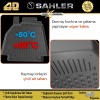 Sahler Bmw 3 Serisi E90 2005-2011 Uyumlu 4.5D Havuzlu Siyah Oto Paspas