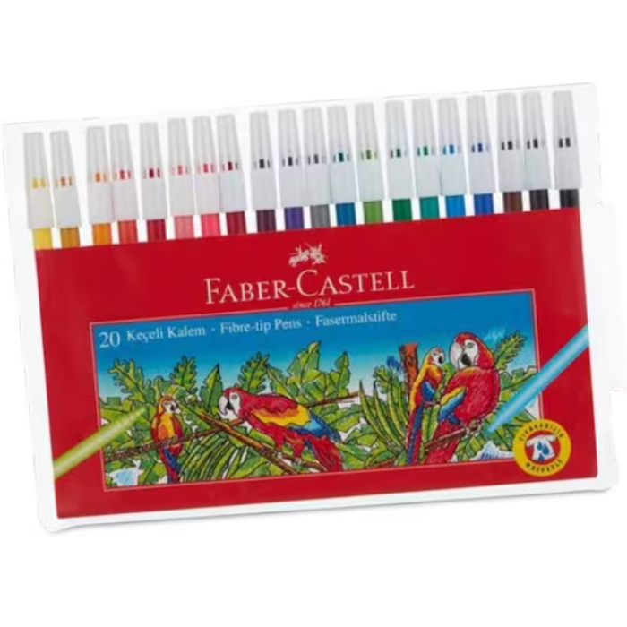 Faber-Castell Keçeli Kalem 20li