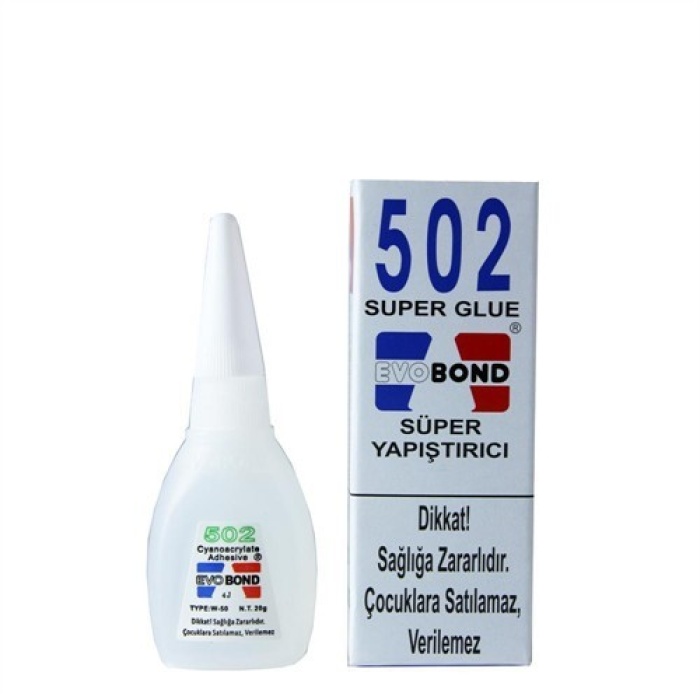 Evobond 502 Super Glue Süper Yapıştırıcı
