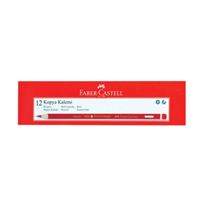 Faber-Castell Kopya Kalemi Kırmızı 12li