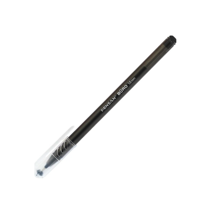 Pensan Büro 1.0mm Tükenmez Kalem Siyah