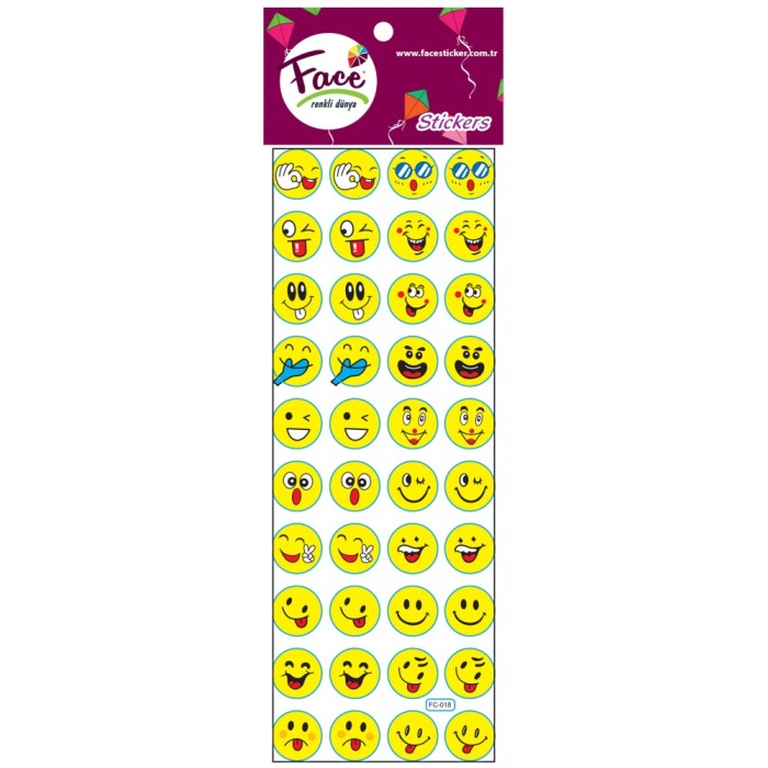 Face Stickers Emoji Sticker FC-018
