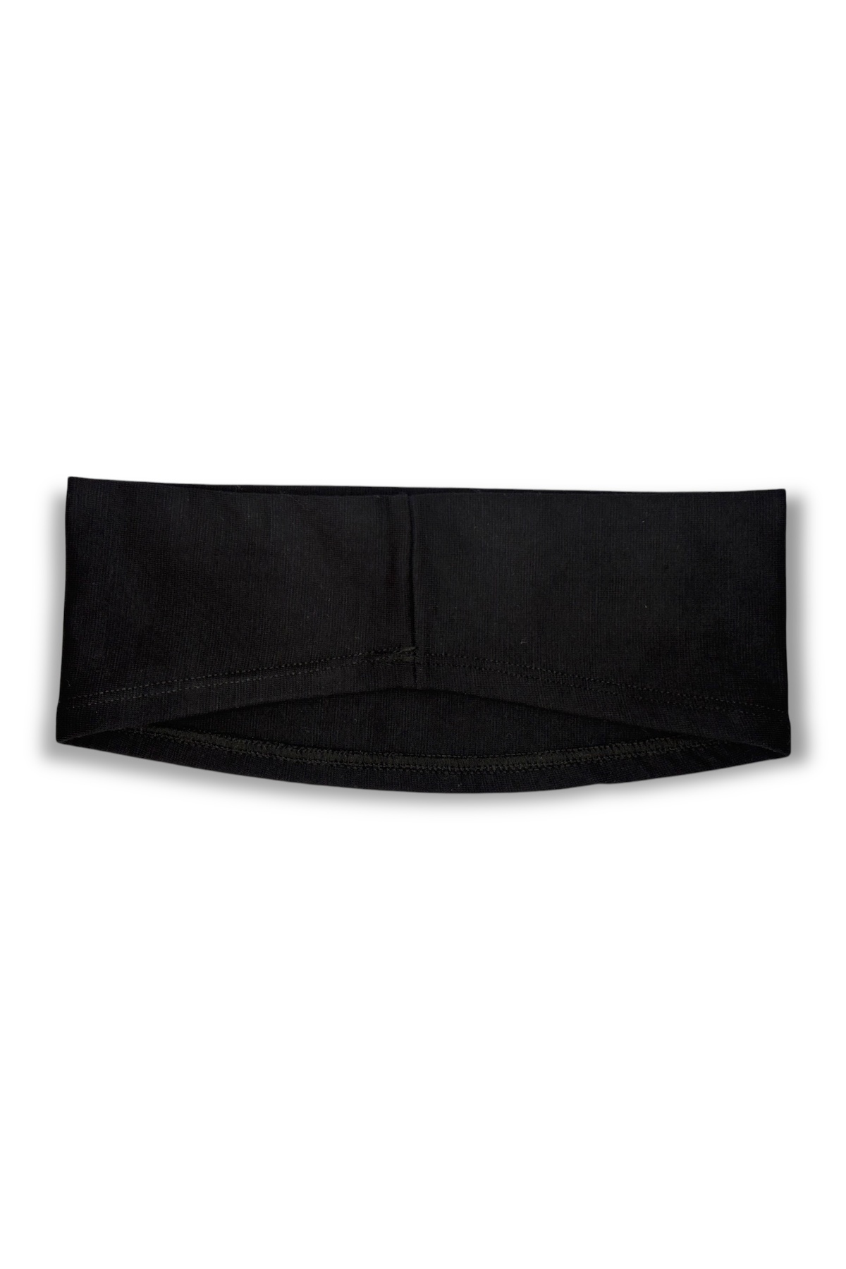 2li Bandana Siyah Beyaz Geçme Dikişsiz Tesettür Bone - Sportif Spor Saç Bandı