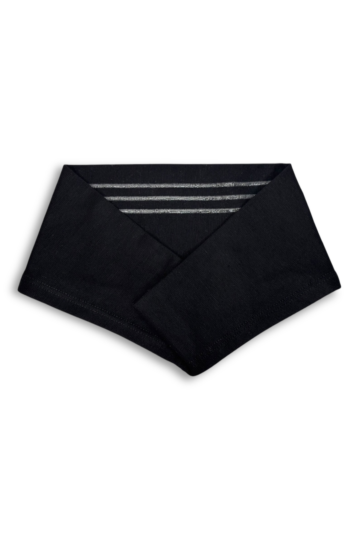 Kaymaz Bandana Siyah Kaymayan Silikonlu Geçme Tesettür Bone - Sportif Spor Saç Bandı