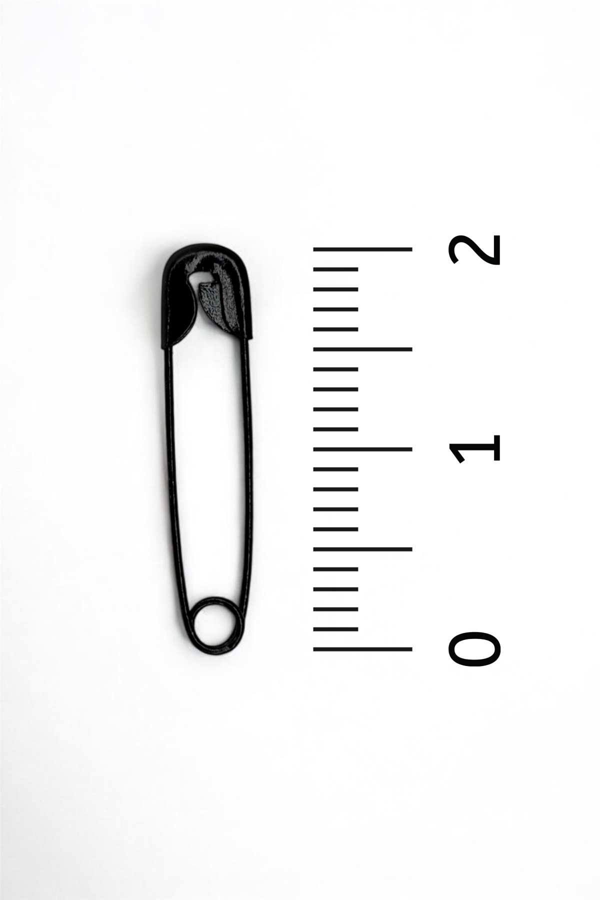 Çengelli İğne Siyah Renk 50 Adet 2cm - Eşarp Ve Şal İğnesi - Çok Amaçlı İğne