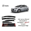hyundai i30 2012-2017 cam rüzgarlığı sunplex
