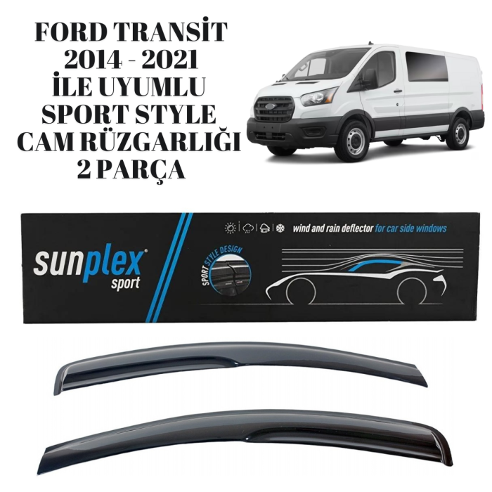 Ford Transit 2014-2021 uyumlu cam rüzgarlığı