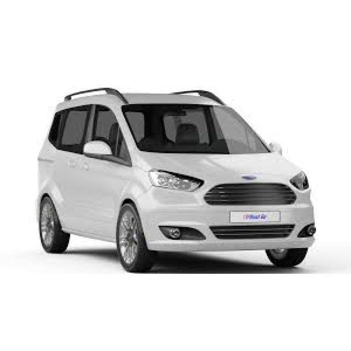 Ford Tourneo courier 2014-2021 uyumlu cam rüzgarlığı sunplex 4 parça