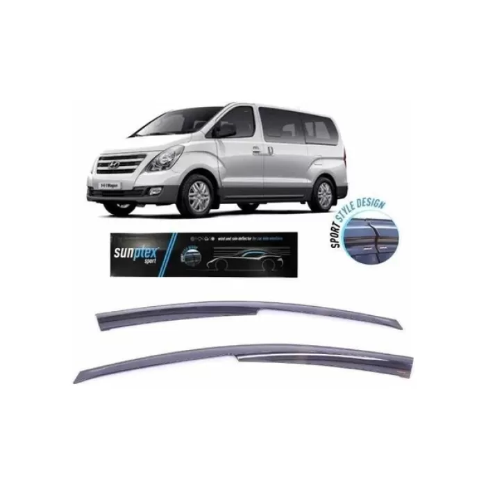 hyundai h1 minibüs 2008-2015 kamyonet cam rüzgarlığı sunplex