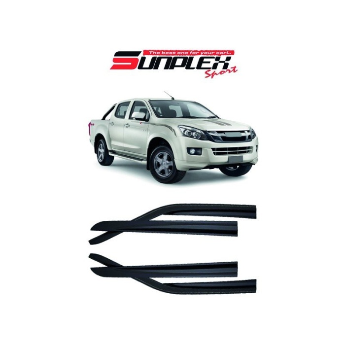 ısuzu d-max 2007-2017 uyumlu cam rüzgarlığı sunplex