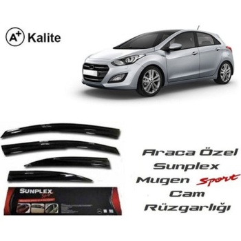 hyundai i30 2012-2017 cam rüzgarlığı sunplex