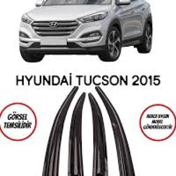 Hyundai tucson 2010-2015 uyumlu cam rüzgarlığı sunplex