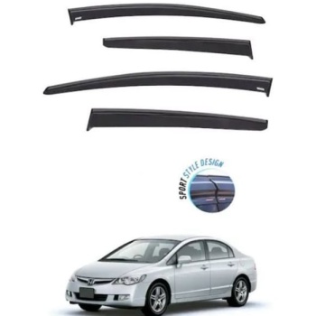 honda civic 2006-2011 uyumlu cam rüzgarlığı sunplex
