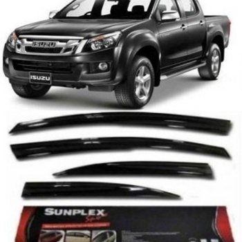 ısuzu d-max 2018-2021 uyumlu cam rüzgarlığı sunplex