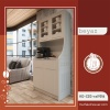 KAHVE KÖŞESİ DOLABI-BEYAZ