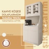 KAHVE KÖŞESİ DOLABI-YEŞİL