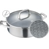 Berndes 099212 Tricion Pro Paslanmaz Çelik Pilav/Karnıyarık Tenceresi Cam Kapaklı 28cm