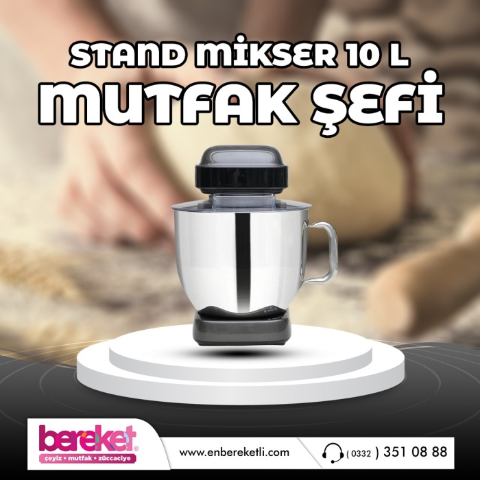 Musullu Prochef max 10 Litre 2200 Watt Mutfak Şefi/ Stand Mikser