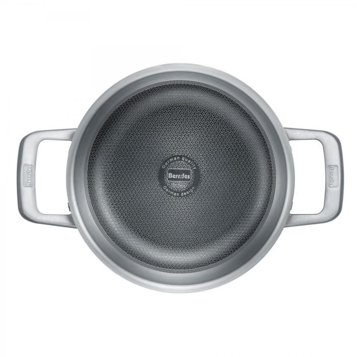 Berndes 099212 Tricion Pro Paslanmaz Çelik Pilav/Karnıyarık Tenceresi Cam Kapaklı 28cm