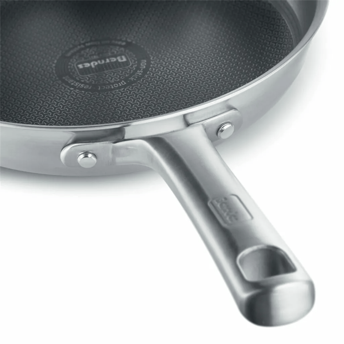 099219 Tricion Pro Paslanmaz Çelik Wok Tava Kapaklı 32cm