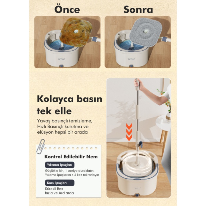 Arow Master Clean Mop Set
