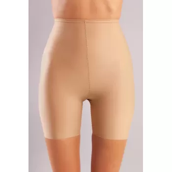 Golshan Girdle Hight Waist Micro Short Corset, İz Yapmayan Görünmez Yüksek Bel Paçalı Ten Korse