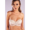 Golshan Gala Balconette Foam Cup Lace Bra, Ten Konforlu ve Şık Sütyen, Strapless