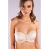 Golshan Gala Balconette Foam Cup Lace Bra, Ten Konforlu ve Şık Sütyen, Strapless