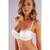 Golshan Gala Push-Up Strapless Bra, Ekru Konforlu ve Şık Sütyen, Strapless