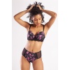 Golshan Gardenia Big size Plunge Bra, Siyah Konforlu ve Şık Sütyen