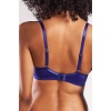 Golshan Garland Big size Plunge Bra, Saks Mavi Konforlu ve Şık Sütyen