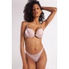 Golshan Garland Heavy Push up Bra, Açık Pembe Konforlu ve Şık Sütyen