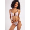 Golshan Garland Heavy Push up Bra, Açık Pembe Konforlu ve Şık Sütyen
