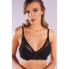 Golshan Gapara Big size Plunge Bra, Siyah Konforlu ve Şık Sütyen