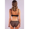 Golshan Gapara Big size Plunge Bra, Siyah Konforlu ve Şık Sütyen