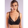 Golshan Gapara Big size Plunge Bra, Siyah Konforlu ve Şık Sütyen