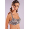 Golshan Giselle Half Padded Bra, Gri Toparlayıcı  Konforlu ve Şık Sütyen
