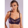 Golshan Giselle Half Padded Bra, Mor Renk Toparlayıcı  Konforlu ve Şık Sütyen