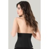 Agraflı Siyah Korse,Underbust Toparlar,1 Beden İncelten,Gün Boyu Konforlu Sıkılaştırıcı Bambu Korse