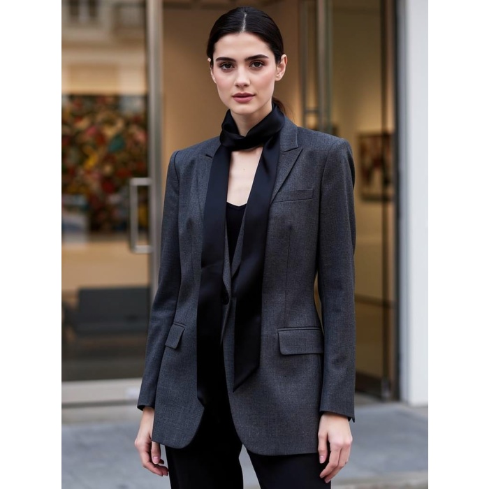 Kadın Düz Skinny Fular Boyun Bağı – Minimal Şık Stil | Hediye Olarak Uygun