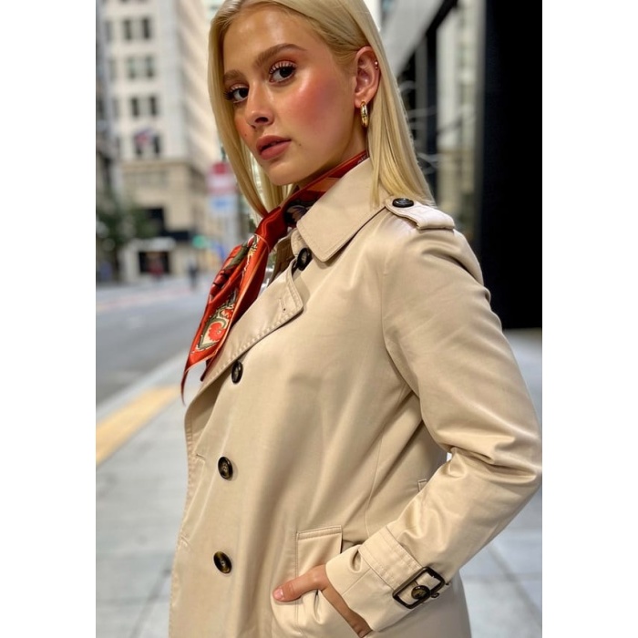 Kadın Zamansız Çiçek Lale Geometrik Desenli Fular,Kombin Tamamlayıcı – Hediye Olarak İdeal