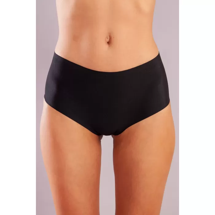 Golshan Girdle İnvisible Slip, İz Yapmayan Görünmez Lazer Kesim Siyah Külot