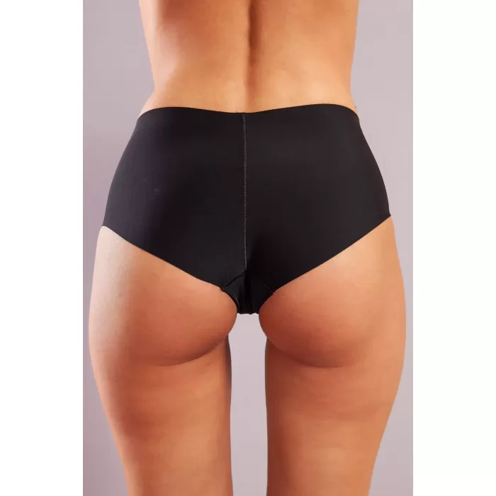 Golshan Girdle İnvisible Slip, İz Yapmayan Görünmez Lazer Kesim Siyah Külot