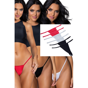 Arias Closet Süprem Penye Tanga String Külot 6lı