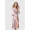 Arias Closet Vizon Uzun Saten Sabahlık