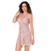Arias Closet Pembe Kısa Tül Gecelik