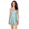 Arias Closet Aqua Saten Gecelik