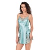 Arias Closet Aqua Saten Gecelik